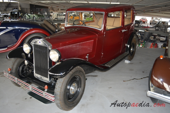 Lancia Augusta 1933-1936 (1933-1934 berlina 4d), lewy przód