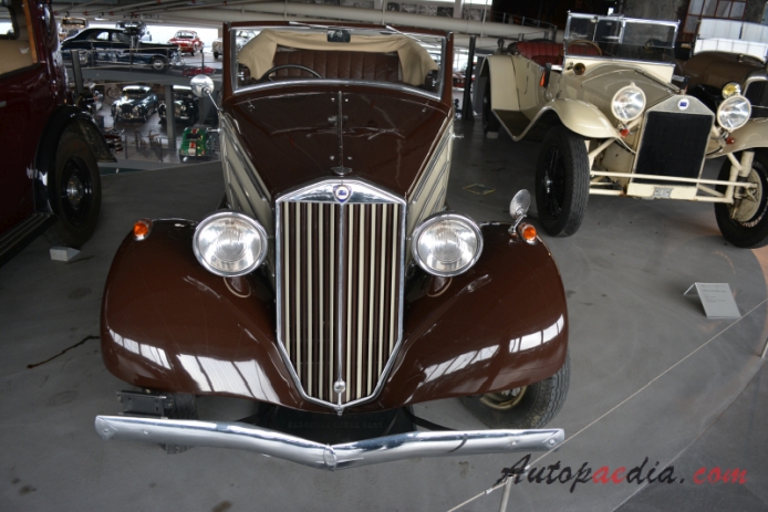 Lancia Augusta 1933-1936 (1936 cabriolet 2d), przód