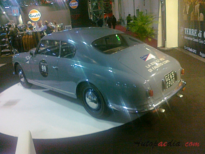Lancia Aurelia B20 1951-1958 (1953 GT 3rd Series Pininfarina Coupé 2d),  left rear view