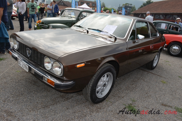 Lancia Beta 1972-1984 (1975 Coupé 1800), lewy przód