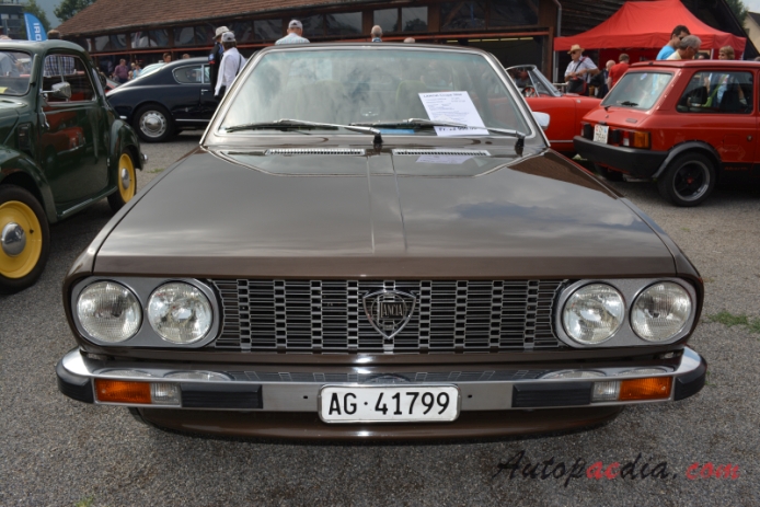 Lancia Beta 1972-1984 (1975 Coupé 1800), przód