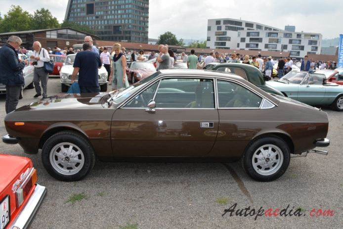 Lancia Beta 1972-1984 (1975 Coupé 1800), lewy bok