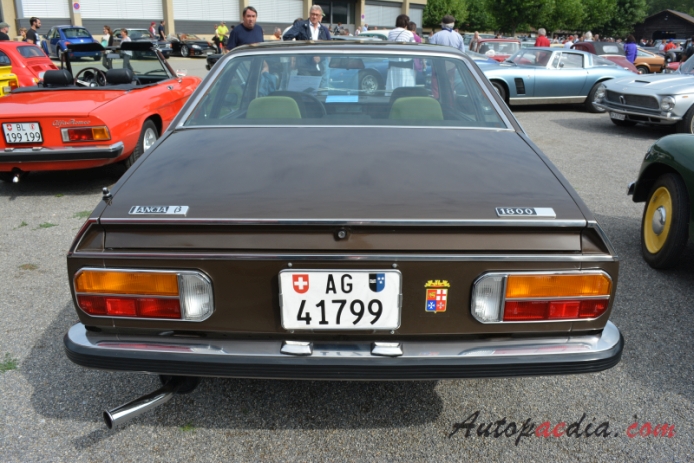 Lancia Beta 1972-1984 (1975 Coupé 1800), tył