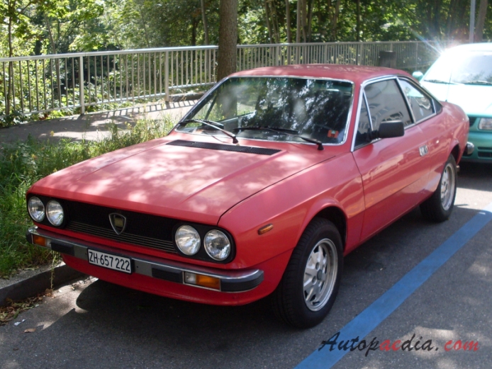 Lancia Beta 1972-1984 (1976-1981 Coupé 2000), lewy przód
