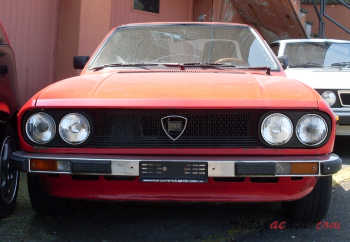Lancia Beta 1972-1984 (1976-1983 Spyder Zagato), front view