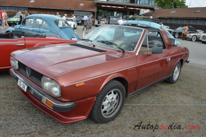 Lancia Beta 1972-1984 (1976-1983 Spyder Zagato), left front view