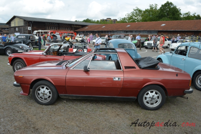 Lancia Beta 1972-1984 (1976-1983 Spyder Zagato), lewy bok