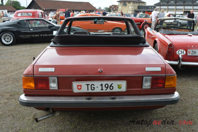 Lancia Beta 1972-1984 (1976-1983 Spyder Zagato), rear view