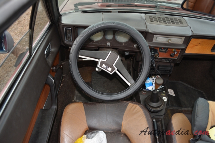 Lancia Beta 1972-1984 (1976-1983 Spyder Zagato), wnętrze