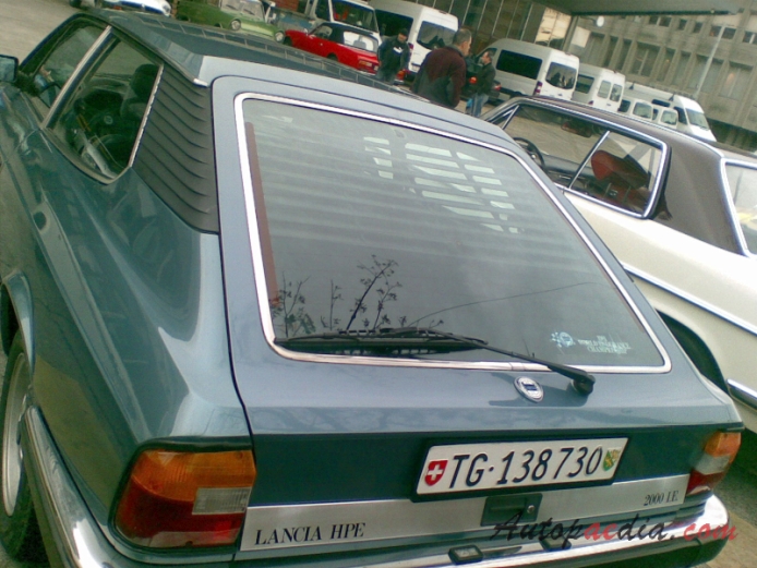 Lancia Beta 1972-1984 (1982-1984 HPE 2000 I.E.), tył