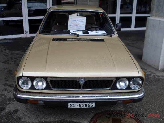 Lancia Beta 1972-1984 (1984 Coupé 2.0 i.e.), przód
