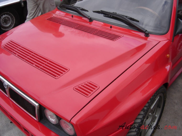 Lancia Delta 1st generation 1979-1994 (1991-1994 HF Integrale 16v), detail  