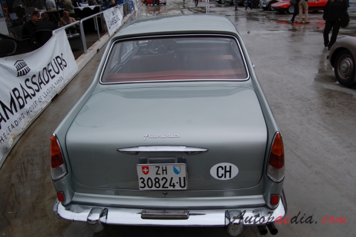 Lancia Flaminia 1957-1970 (1958-1967 Pininfarina Coupé 2d), rear view