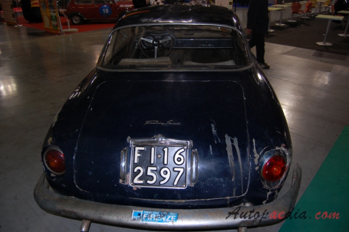 Lancia Flaminia 1957-1970 (1959-1963 Sport Zagato Coupé 2d), rear view