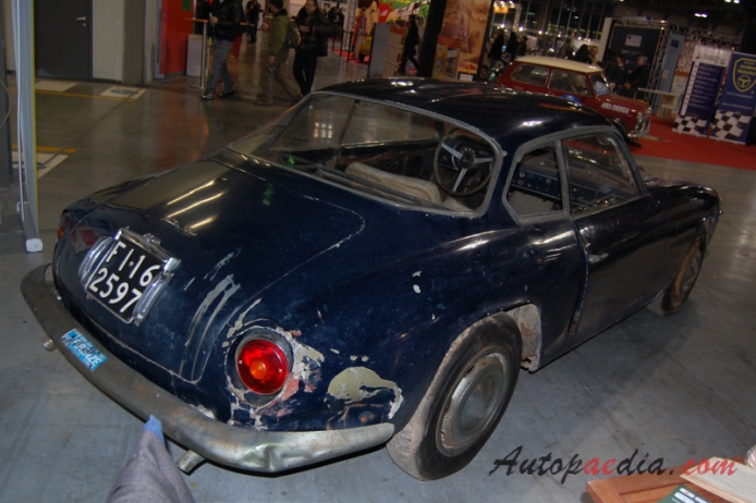 Lancia Flaminia 1957-1970 (1959-1963 Sport Zagato Coupé 2d), right rear view