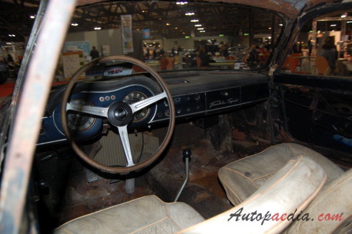 Lancia Flaminia 1957-1970 (1959-1963 Sport Zagato Coupé 2d), wnętrze