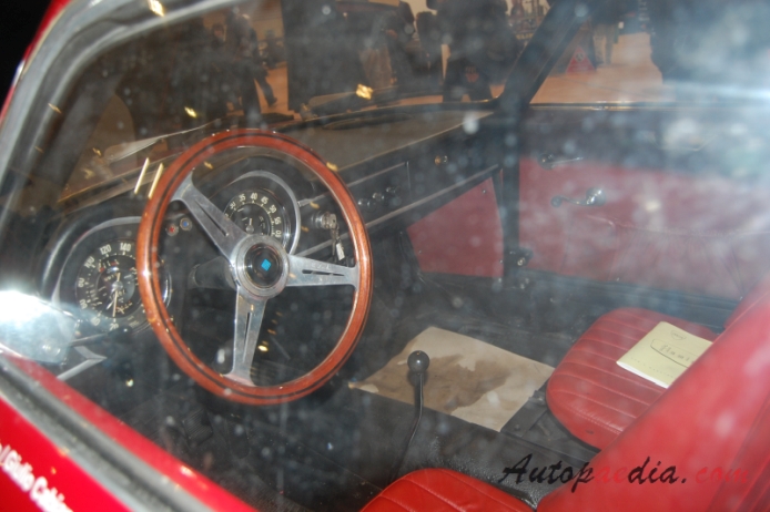 Lancia Flaminia 1957-1970 (1959 Sport Zagato Coupé 2d), wnętrze