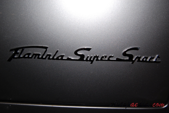 Lancia Flaminia 1957-1970 (1968 Super Sport Zagato Coupé 2d), rear emblem  