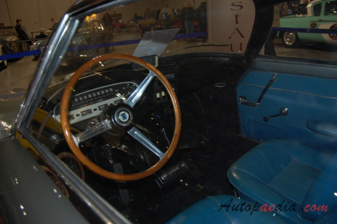 Lancia Flavia 1960-1970 (1963 Sport Zagato Coupé 2d), wnętrze