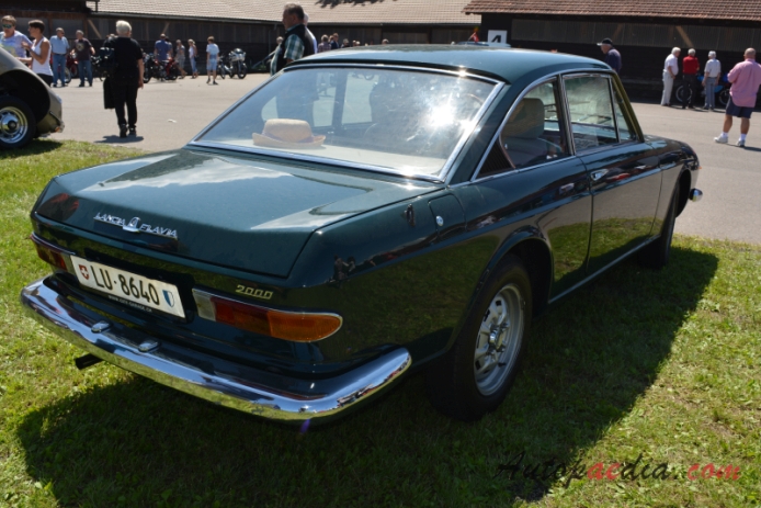 Lancia Flavia 1960-1970 (1969-1970 2000 Pininfarina Coupé 2d), prawy tył