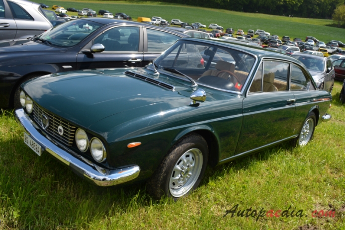 Lancia Flavia 1960-1970 (1969-1970 Pininfarina Sport Coupé 2d), lewy przód