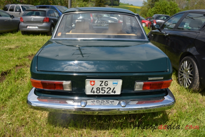 Lancia Flavia 1960-1970 (1969-1970 Pininfarina Sport Coupé 2d), tył