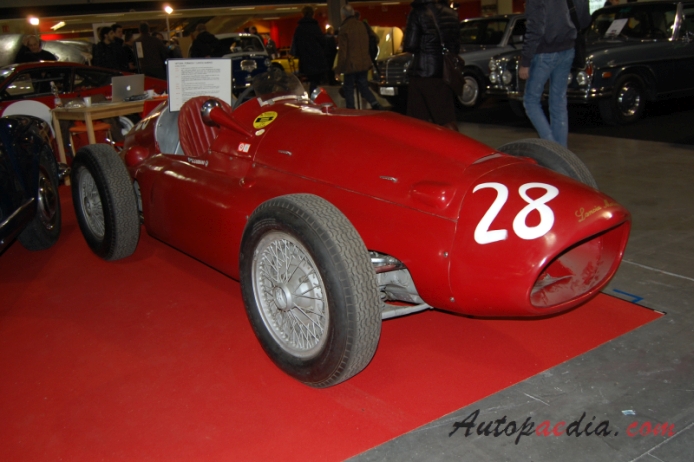 Lancia Marino (1954 Formula 1 monoposto), prawy przód