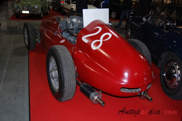 Lancia Marino (1954 Formula 1 monoposto),  left rear view