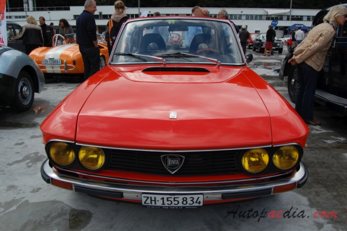 Lancia Fulvia 1963-1976 (1970-1973 1.6 HF 2. series Coupé), przód