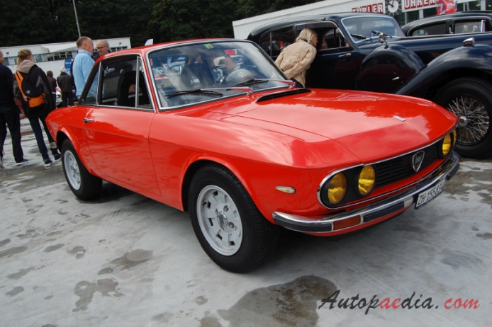 Lancia Fulvia 1963-1976 (1970-1973 1.6 HF 2nd series Coupé), right front view