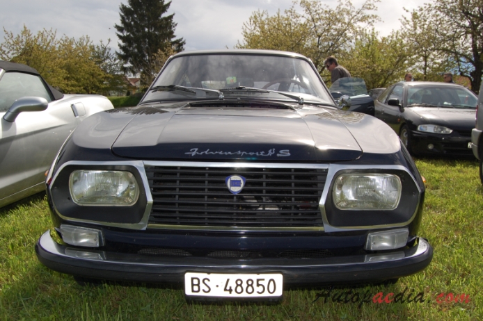 Lancia Fulvia 1963-1976 (1971 2nd series Sport 1.3S Zagato Coupé), front view
