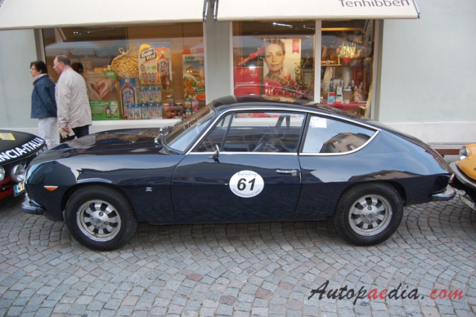 Lancia Fulvia 1963-1976 (1971 2nd series Sport 1.3S Zagato Coupé), left side view