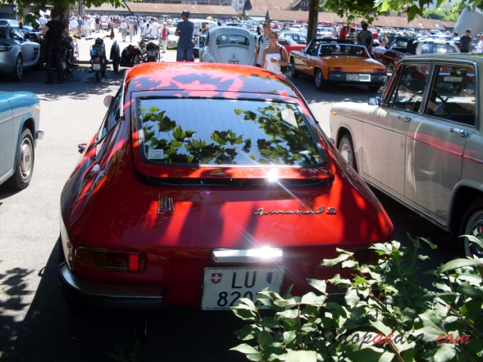 Lancia Fulvia 1963-1976 (1972 Sport 1.3S Zagato copü), tył
