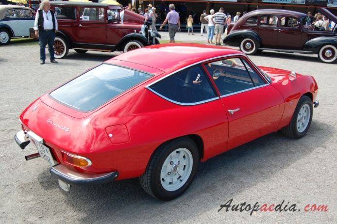Lancia Fulvia 1963-1976 (1972 Sport 1.3S Zagato copü), right rear view