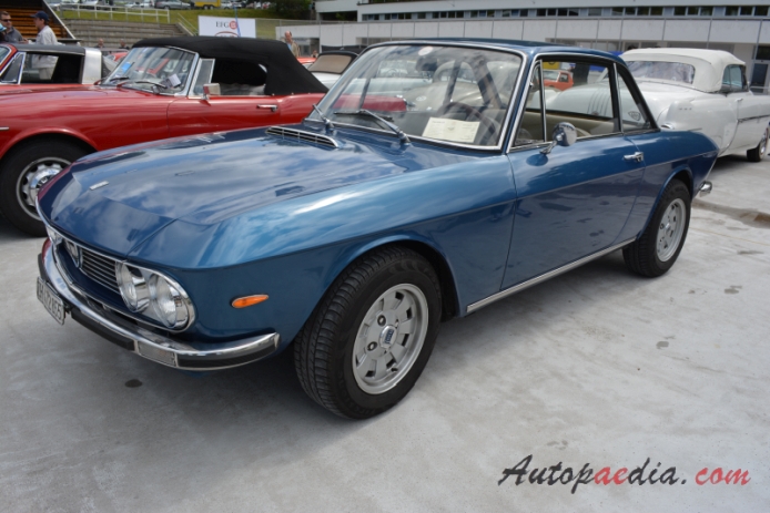 Lancia Fulvia 1963-1976 (1973 2nd series/1.3S Coupé), left front view