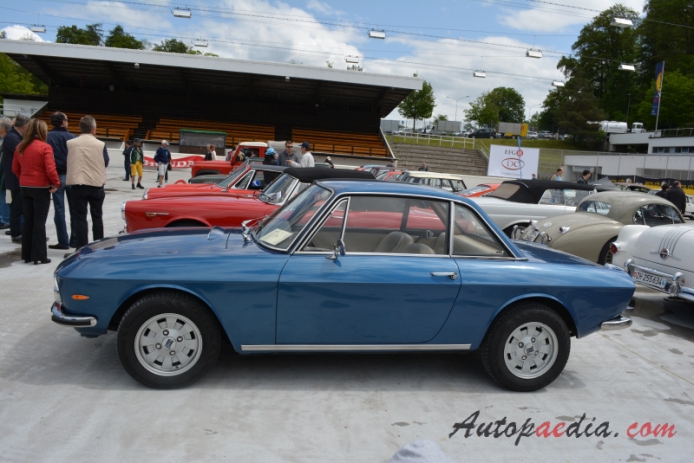 Lancia Fulvia 1963-1976 (1973 2nd series/1.3S Coupé), left side view