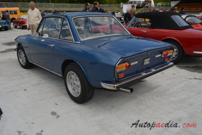 Lancia Fulvia 1963-1976 (1973 2nd series/1.3S Coupé),  left rear view