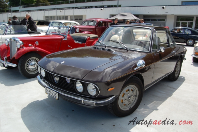 Lancia Fulvia 1963-1976 (1974-1976 Fulvia 3 Coupé), lewy przód