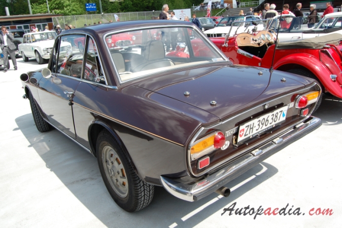 Lancia Fulvia 1963-1976 (1974-1976 Fulvia 3 Coupé), lewy tył