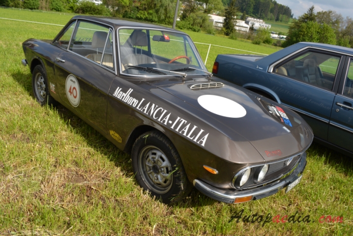Lancia Fulvia 1963-1976 (1974-1976 Fulvia 3 Coupé), prawy przód