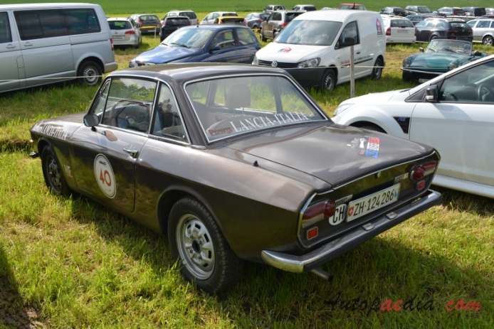 Lancia Fulvia 1963-1976 (1974-1976 Fulvia 3 Coupé), lewy tył