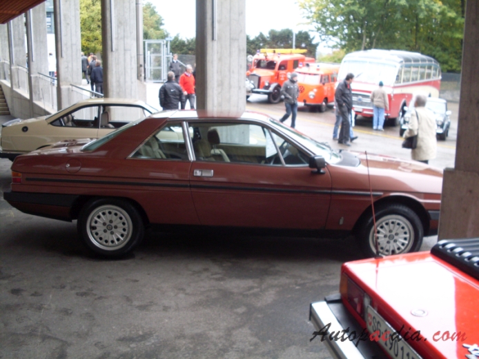 Lancia Gamma 1976-1984 (1981 2500 i.e. Coupé 2d), prawy bok