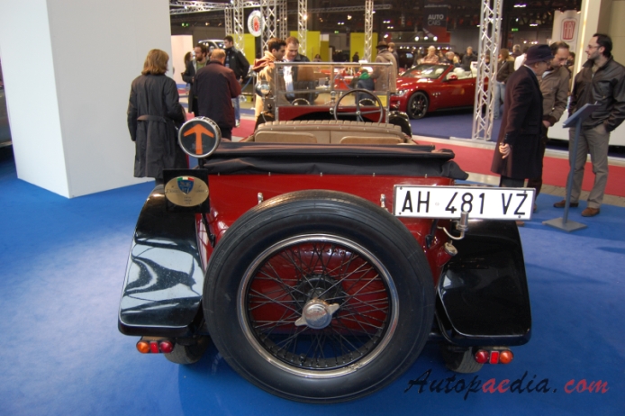 Lancia Lambda 1922-1931 (1927 7. series torpedo 4d), tył