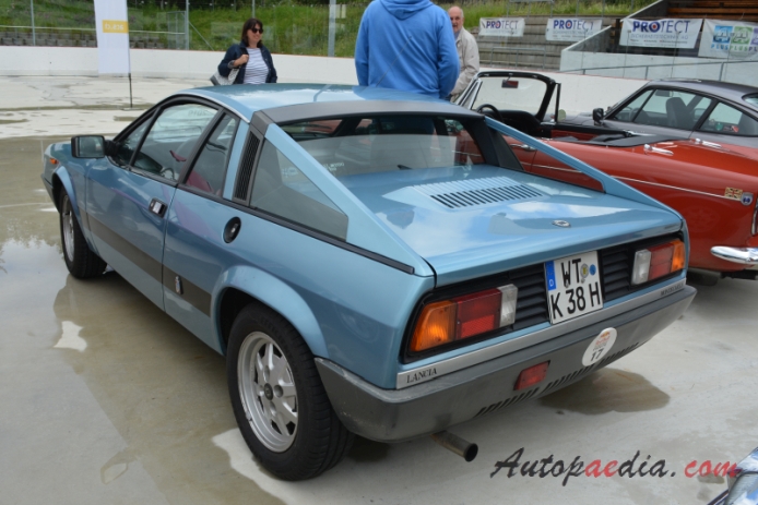 Lancia Montecarlo 1975-1982 (1980-1982 Coupé series 2), lewy tył