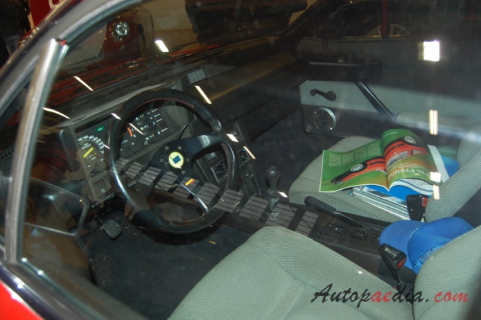 Lancia Montecarlo 1975-1982 (1980 Coupé series 2), interior