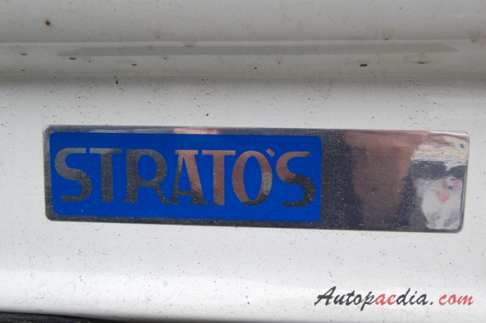 Lancia Stratos HF 1973-1978, rear emblem  