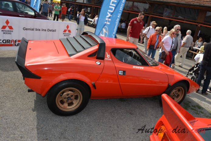 Lancia Stratos HF 1973-1978, prawy bok