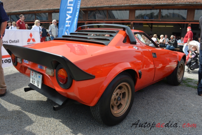 Lancia Stratos HF 1973-1978, prawy tył