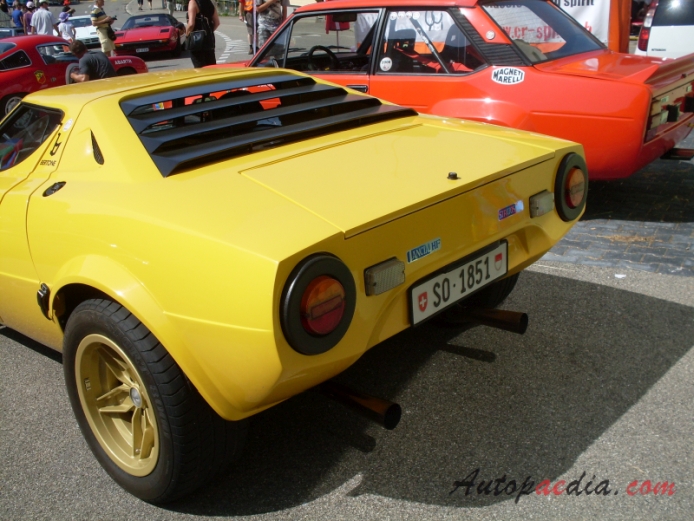 Lancia Stratos HF 1973-1978 (1974), tył