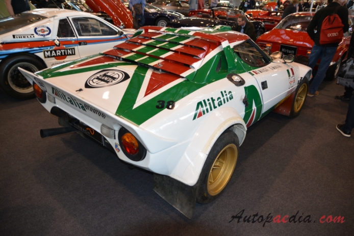 Lancia Stratos HF 1973-1978 (1974 Alitalia), prawy tył